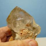 Quartz, feldspar, dolomite and rutile
Van Rhynsdorp, Western Cape South Africa.
94 x 69 x 64 mm
Same as above. (Author: Pierre Joubert)