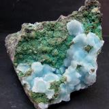 Crisocola
Mina 79, Chilito, Area de Hayden, Gila Co., Arizona, EEUU
68 x 68 x 60 mm. (Autor: José Luis Zamora)