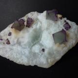 Fluorita en Cuarzo
De´an Fluorite Mine, Wushan, Jiujiang, Jiangxi, China
12 x 7 cm. (Autor: javier ruiz martin)