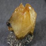 Calcite, Sphalerite
Elmwood Mine, Smith County, Tennessee, USA
12.5 x 11.2 cm (Author: Don Lum)