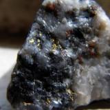 Gold on Quartz
Wright Hardgrave Mine, Kirkland Lake, Ontario, Canada
3cm x 2cm
...old Wright Hardgrave Mine (Author: derrick)