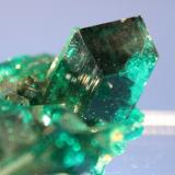 Dioptase
Christoff Mine, Kaokoveld, Namibia
5.1 x 4.7 cm (Author: Don Lum)