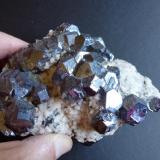 Galena, Calcita
Naica, Saucillo, Chihuahua, Mexico
14 x 10 cm. (Autor: javier ruiz martin)