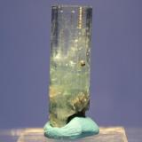 Beryl (var Aquamarine)
Erongo Mountains, Erongo Region, Namibia
30 x 11 mm (Author: Don Lum)