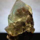 Fluorite, Hematite
Riemvasmaak, Northern Cape Province, South Africa
3.9 x 2.9 cm x 2.8 cm
Fluorite with Hematite Phantom (Author: Don Lum)