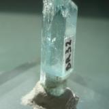 Beryl (variety aquamarine)
Xuan Le, Thanh Hoa, Vietnam
2,1 x 0,6 x 0,65 cm

Aquamarine (scepter) (Author: Jacquou HO)