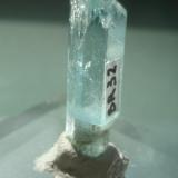 Beryl (variety aquamarine)
Xuan Le, Thanh Hoa, Vietnam
2,1 x 0,6 x 0,65 cm

Aquamarine (scepter) (Author: Jacquou HO)