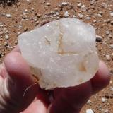 Typical quartz from last mentioned quartz veins. (Author: Pierre Joubert)