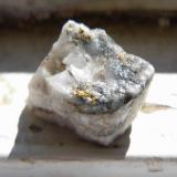 Gold on Quartz
Wright Hardgrave Mine, Kirkland Lake, Ontario, Canada
3x3 cm (Author: derrick)