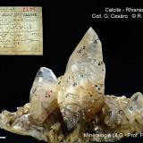 Calcite
Rhisnes, Namur Prov., Belgium
3 generations (Author: Roger Warin)