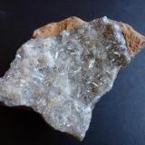 CalcitaCorta San Lino, filón Aurora, zona Minera Caravia, Cerracín, Prado, Caravia, Comarca Oriente, Principado de Asturias (Asturias), España7 x 5 cm. (Autor: javier ruiz martin)