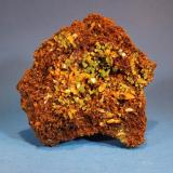 Mimetite, Wulfenite
Ojuela Mine, Mapimi, Mun. de Mapimi, Durango, Mexico
10.5 x 10 cm (Author: Don Lum)