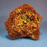 Mimetite, Wulfenite
Ojuela Mine, Mapimi, Mun. de Mapimi, Durango, Mexico
10.5 x 10 cm (Author: Don Lum)