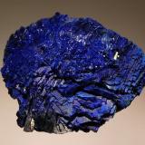 Azurite
Shilu Mine, Yangchun Co., Guangdong Prov., China
5.6 x 5.7 cm.
A bright blue spherical azurite rosette. (Author: crosstimber)