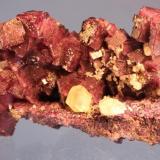 Fluorite, Calcite
Hill-Ledford Mine, Cave-in-Rock District, Hardin County, Illinois, USA
11.5 x 7.4 cm (Author: Don Lum)