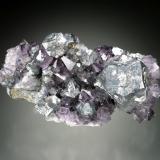 Galena with Fluorite and Chalcopyrite
Blackdene Mine, Ireshopeburn, Weardale, Co. Durham
9x4x4 cm overall size (Author: Jesse Fisher)