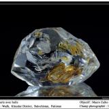 Quartz with hydrocarbons inclusions
Wadh, Pakistan
fov 12 mm (Author: ploum)