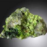 Arthurite and olivenite
Hingston Down Consols, Gunnislake, Cornwall, England, UK
55x45mm. (Author: ian jones)