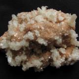 Stilbite + Chabazite
Moonen Bay, Isle of Skye, Scotland, UK
9cm x 7cm x 4cm
Same as above, but upside down (Author: Mike Wood)