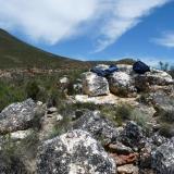 Part of a quartz outcrop. (Author: Pierre Joubert)