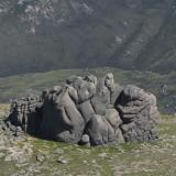 An interesting looking granite &rsquo;tor&rsquo;, as these rock formations are known; though the term is more usually known in the south-west of England. (Author: Mike Wood)