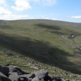 The north summit of Ben a&rsquo; Bhuird, just a little under 4,000ft above sea level, and a long walk from anywhere. This high-level plateau is further east than the highest mountains, posted earlier. Still part of the same granite pluton. Photo taken august 2011. (Author: Mike Wood)