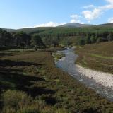 Setting off with 40lb (17kg) rucksack for a few days in the mountains - in this case it is Ben a’ Bhuird - the mountain in the distance. It took me 4 hours to reach the Dubh Lochan. Must be getting old; I’m sure I used to do it in a little over 3 hours. (Author: Mike Wood)