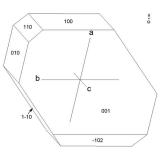 Serandite
drawing of the picture. (Author: Roger Warin)