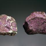 Heterosite
Black Mt. Quarry, Rumford, Oxford Co., Maine, USA
2.0 and 2.3 cm (Author: crosstimber)
