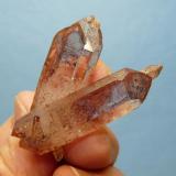 Quartz with hematite
Pella, Orange river, Northern Cape, SA
42 x 29 x 18 mm
Same as above. (Author: Pierre Joubert)