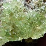 Opal (variety hyalite) on smoky quartz.
Erongo mountains; Namibia
60 x 42 x 24 mm (Author: Pierre Joubert)