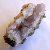 Fluorita, calcitaAgaete, Gran Canaria, Provincia de Las Palmas, Canarias, España4cm (Autor: canada)