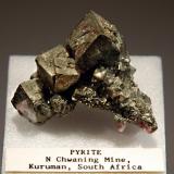 Pyrite
N’Chwaning Mine, Kuruman, N. Cape Prov., South Africa
2.3 x 3.0 cm (Author: crosstimber)