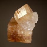 Hydroxyapophyllite
N’Chwaning II Mine, Kuruman, N. Cape Prov., South Africa
3.5 x 4.4 cm
Pseudocubic hydroxyapophyllite crystals with lightly striated faces and truncated corners. (Author: crosstimber)