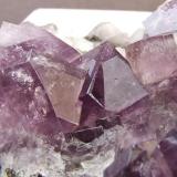 Fluorite,
Frazer&rsquo;s Hush Mine, 295 Level, Rookhope, Weardale, Co Durham, England, UK.
Fluorite to 12 mm (Author: nurbo)