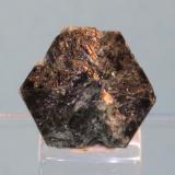 Chrysoberyl var Alexandrite
Novello Mine, Masvingo, Zimbabwe
1.6 x 1.4 cm
Chrysoberyl Trilling Crystal (Author: Don Lum)