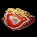 Agate
Karrenberg quarry, Reichweiler, Hunsrück, Rhineland-Palatinate, Germany
6 x 4 cm (Author: Andreas Gerstenberg)