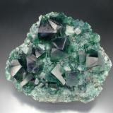 Fluorite
Rogerley Mine, Jewel Box Pocket, Frosterley, Weardale, Co. Durham
15 cm across (Author: Jesse Fisher)