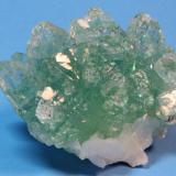 Apophyllite
Ahmadnagar District, Maharashtra State, India
5.5 x 3.7 cm (Author: Don Lum)