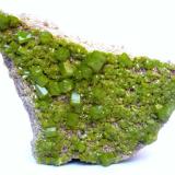 Pyromorphite
Tanzfleck, Freihung, Grafenwöhr, Upper Palatinate, Bavaria, Germany
5,5 x 4 cm
Collection & Photo: Tobias Martin (Author: Tobi)