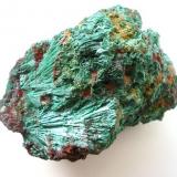 Malachite
Arme Hilfe mine, Ullersreuth, Vogtland, Thuringia, Germany
9 x 6 cm (Author: Andreas Gerstenberg)