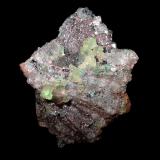 Fluorite, hematite, quartz
Seebachfelsen, Friedrichroda, Thuringia, Germany
5 x 4 cm (Author: Andreas Gerstenberg)