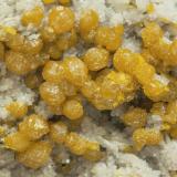 Pyromorphite
Clara Mine, Rankach valley, Wolfach, Schwarzwald, Baden-Württemberg, Germany
Main crystal size: 0.4 × 0.4 cm
Mined in 1998
Detail (Author: Jordi Fabre)