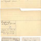 Record of the Folch Collection and handwritten label with the original label of the New York dealer Hugh A. Ford (Author: Jordi Fabre)