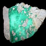 Variscite
Pansberg quarry, Horscha, Upper Lusatia, Saxony, Germany
6,5 x 5 cm (Author: Andreas Gerstenberg)