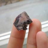 Fluorite
Arnsdorf quarry, Königshain, Görlitz, Upper Lusatia, Saxony, Germany
2,5 cm crystal (Author: Andreas Gerstenberg)