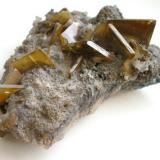 Baryte, quartz
Zentralschacht, Zobes, Vogtland, Saxony, Germany
6 x 4 cm (Author: Andreas Gerstenberg)