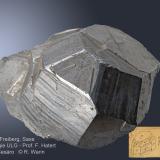 Galena
Freiberg, Saxe, Germany
4.3 cm
Discovery of the {551} trioctahedron. (Author: Roger Warin)