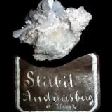 Stilbite, calcite
St. Andreasberg, Harz, Lower Saxony, Germany
5 x 3 cm (Author: Andreas Gerstenberg)