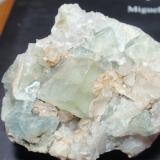FluoritaRosita Mine, Colmenar del Arroyo, Comarca Sierra Oeste de Madrid, Community of Madrid, Spain15x15 mm (El cristal) (Autor: Ignacio)